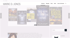 Desktop Screenshot of mariedjones.com